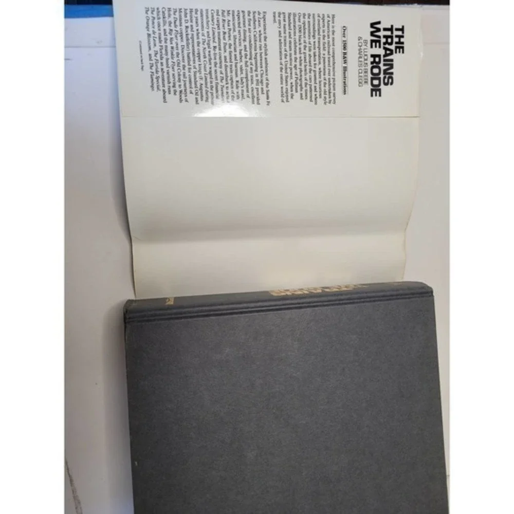 The Trains We Rode‎ by Beebe, Clegg Railroad History Printed 1993 Hardcover Book